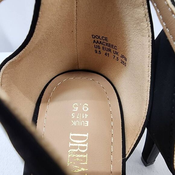 Dream Pairs Size 9.5 Women's Dolce Fashion Stilettos Open Toe Pump Heel Sandals - Picture 8 of 10